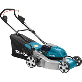 Máy cắt cỏ đẩy dùng 2 pin 18V Makita DLM460Z